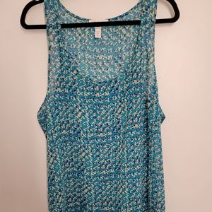 Turquoise Blue Tank Top
